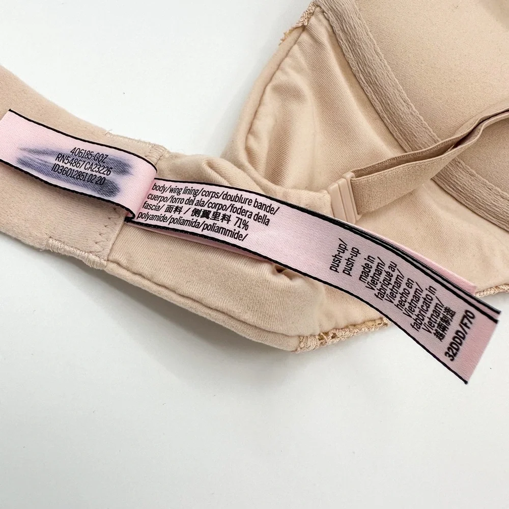 Victoria's Secret Nude Body By Victoria Push-Up Bra